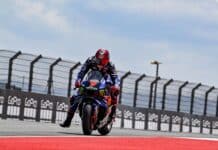 Augusto Fernández ha estado probando en Montmeló el motor