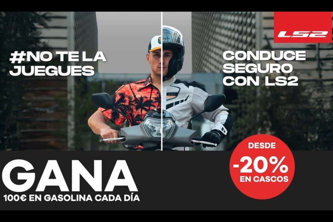 LS2 la campaña veraniega “No te la juegues” para fomentar el uso adecuado de equipamiento en moto
