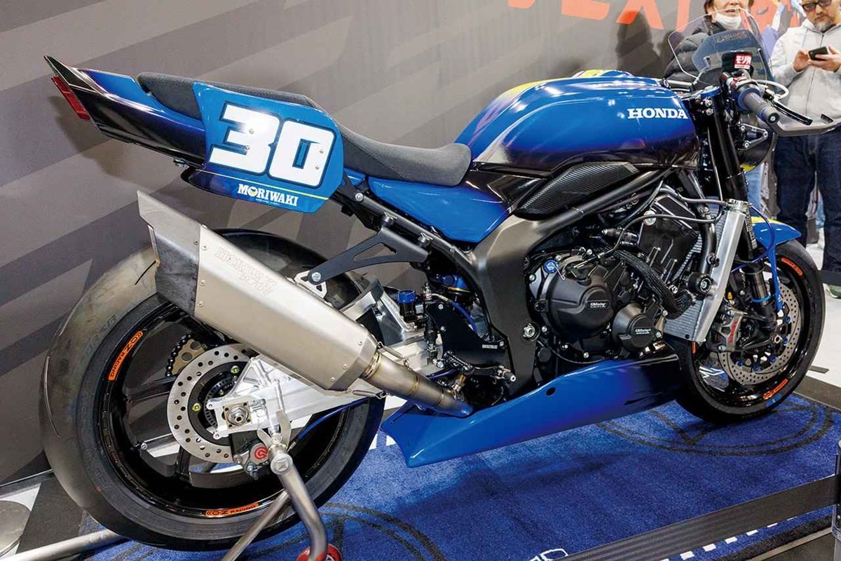 CB1000F Concept Moriwaki Engineering: Una versión de carreras basada en la futura retro-naked de Honda