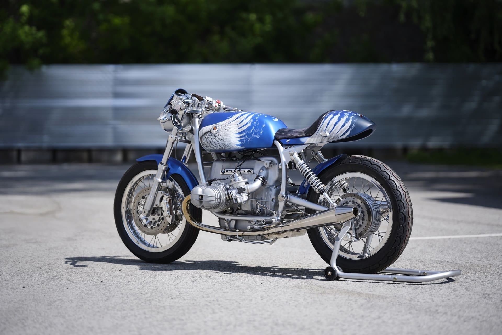 Presentada oficialmente “Wings of Freedom”, la moto de Renard Motorcycles en colaboración con Maxim de The Prodigy