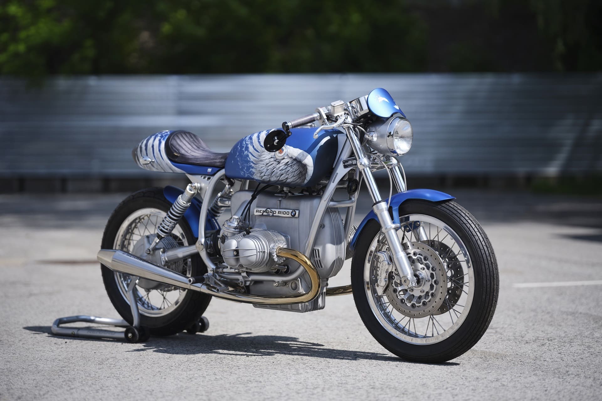 Presentada oficialmente “Wings of Freedom”, la moto de Renard Motorcycles en colaboración con Maxim de The Prodigy