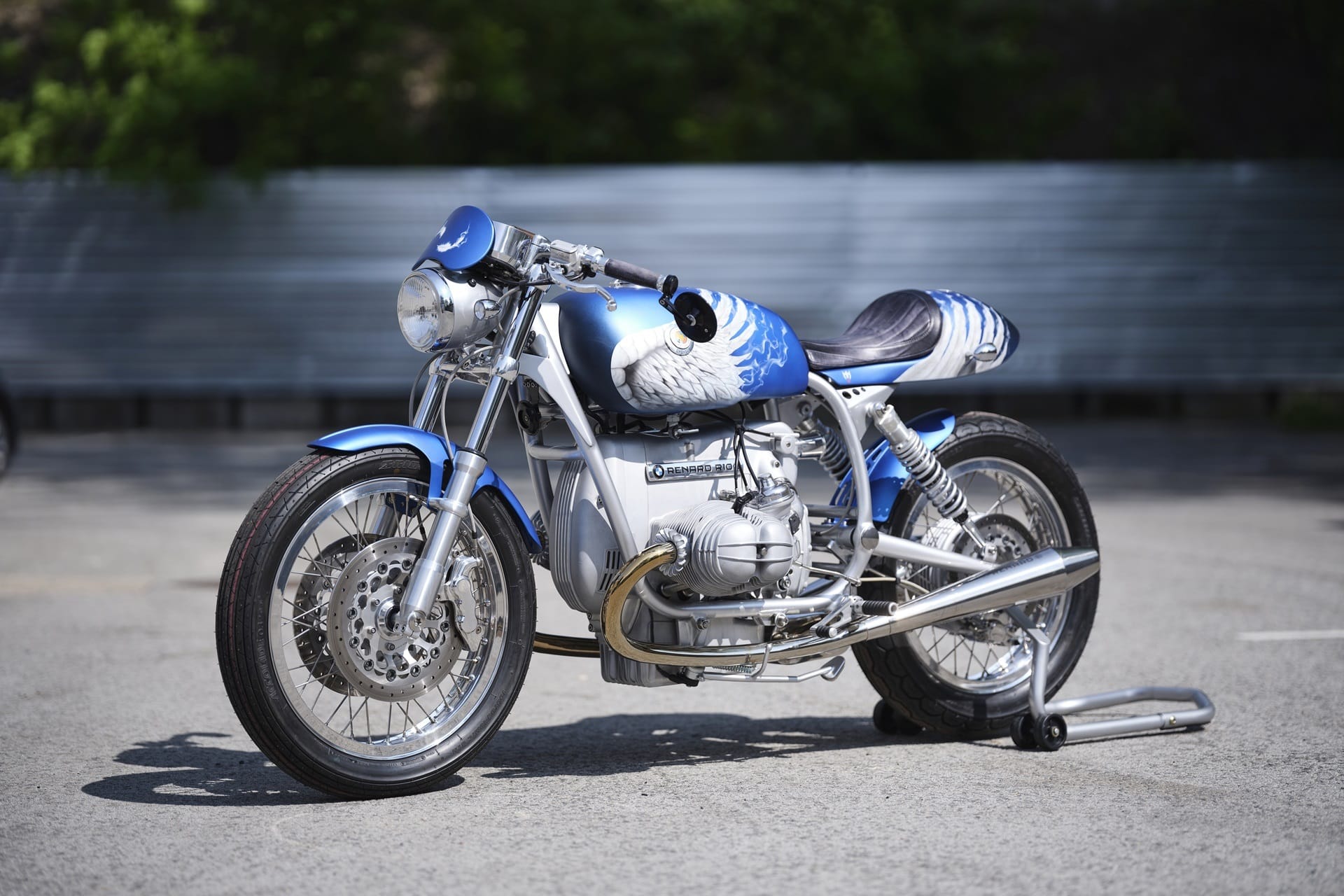 Presentada oficialmente “Wings of Freedom”, la moto de Renard Motorcycles en colaboración con Maxim de The Prodigy