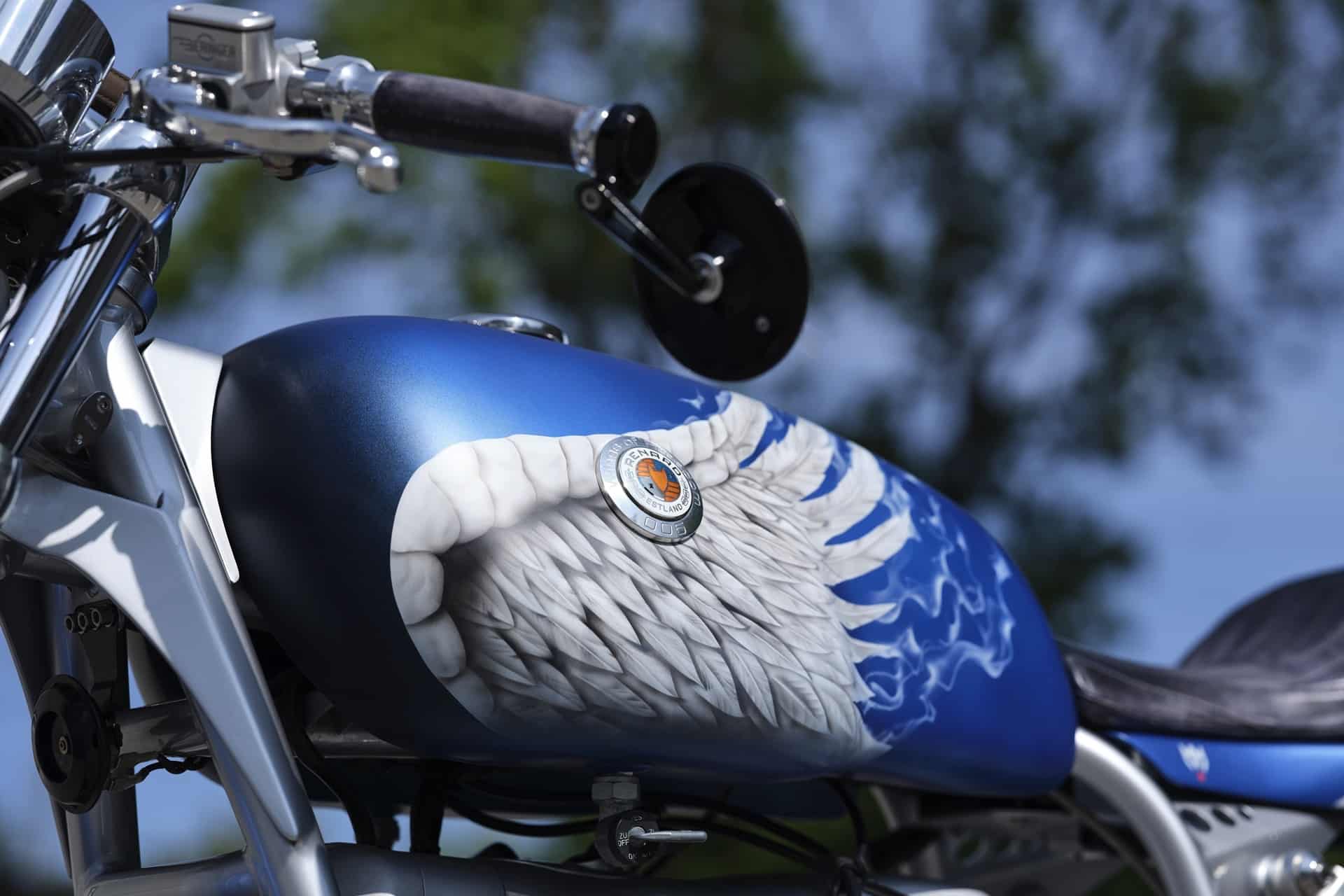 Presentada oficialmente “Wings of Freedom”, la moto de Renard Motorcycles en colaboración con Maxim de The Prodigy