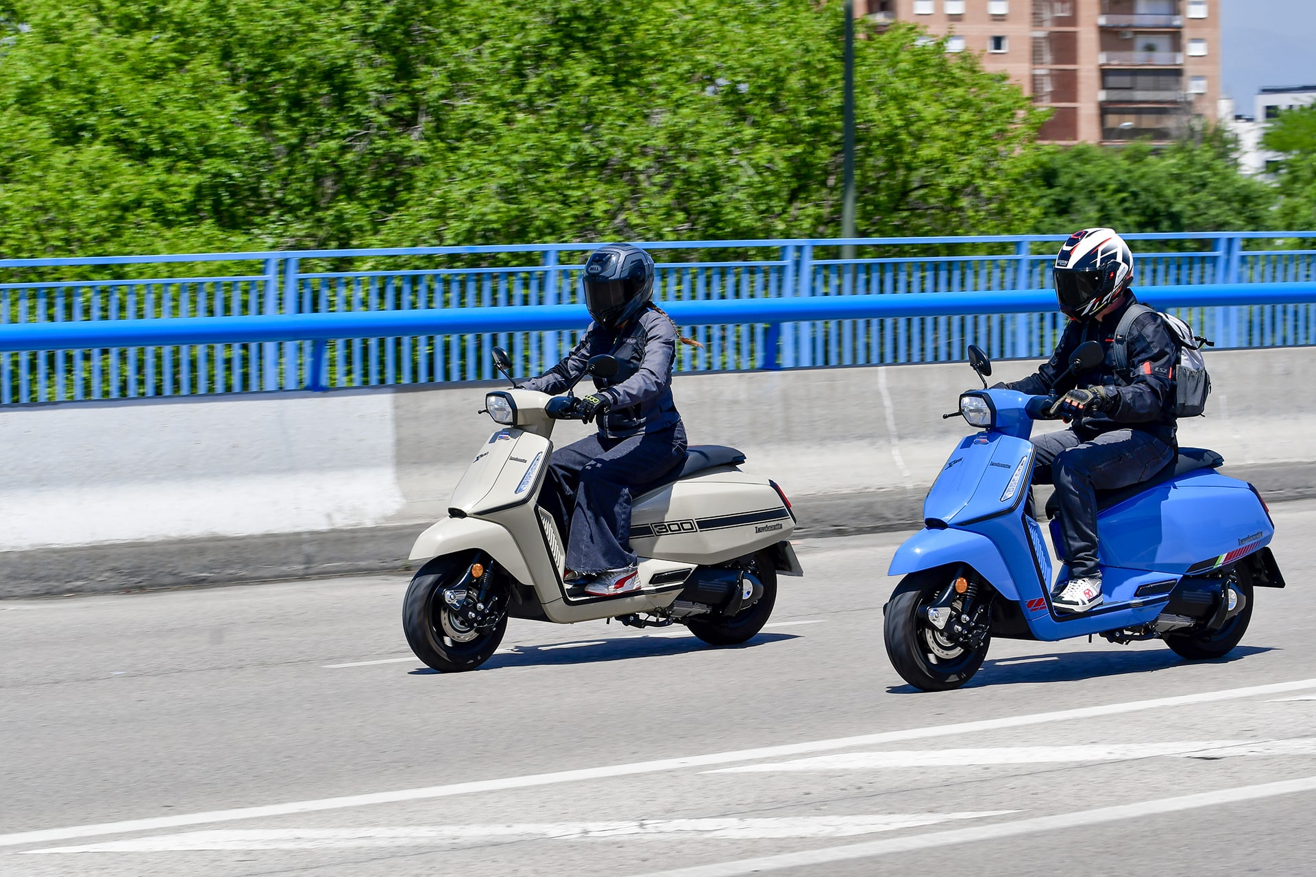 Prueba Lambretta X125 y Lambretta X300