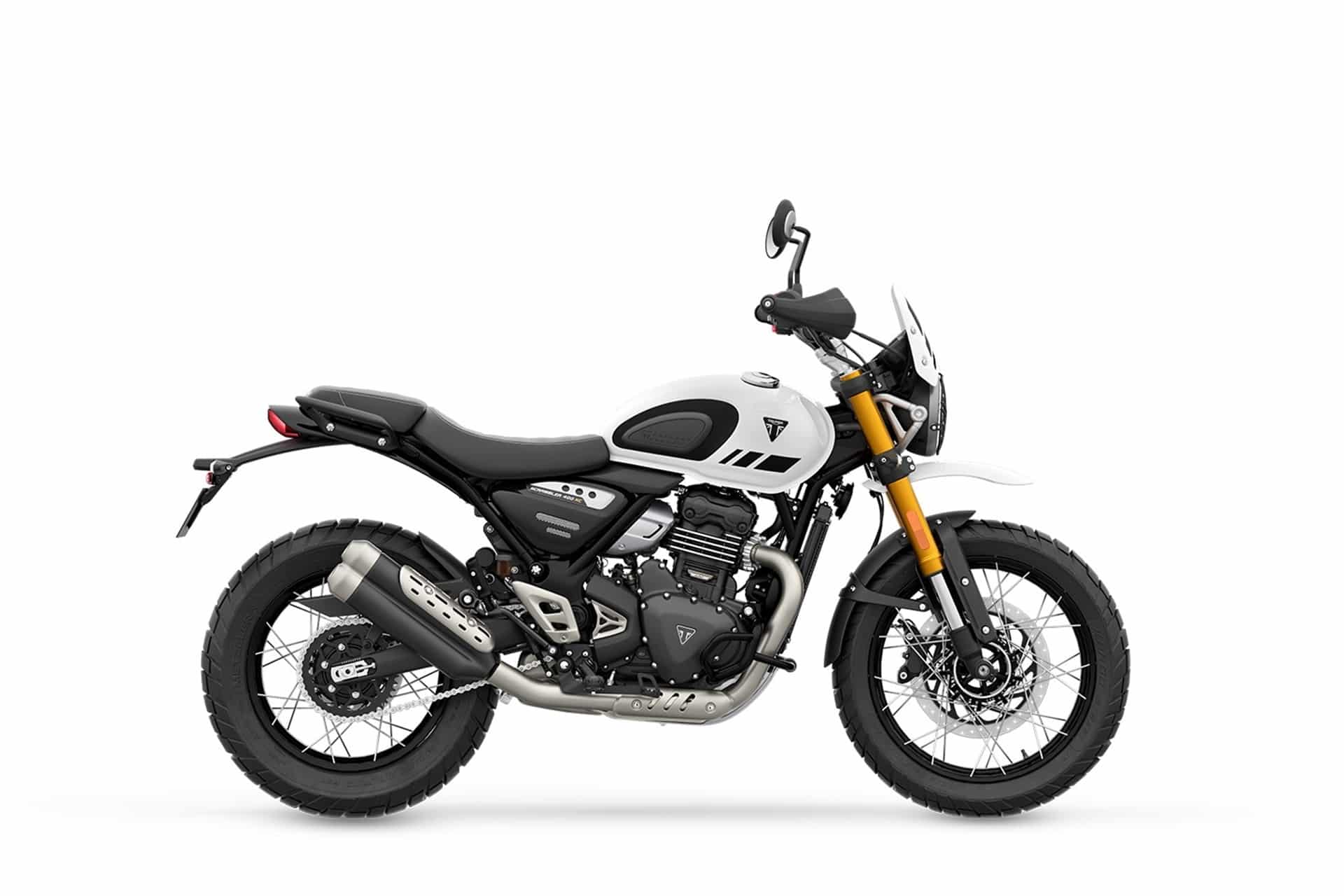 Triumph confirma la llegada de su nueva Scrambler 400 XC a los concesionarios europeos
