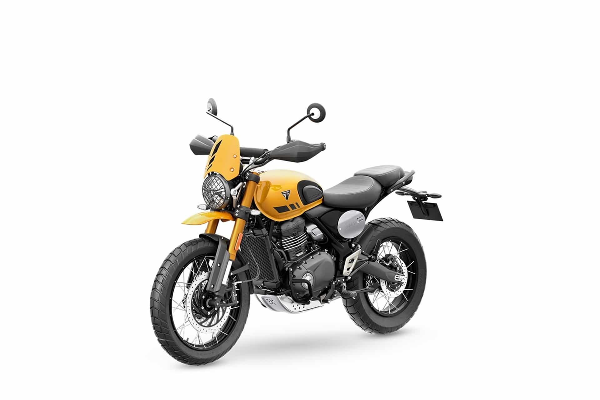 Triumph confirma la llegada de su nueva Scrambler 400 XC a los concesionarios europeos
