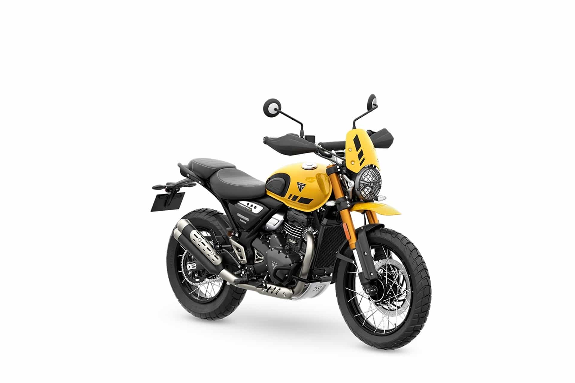 Triumph confirma la llegada de su nueva Scrambler 400 XC a los concesionarios europeos