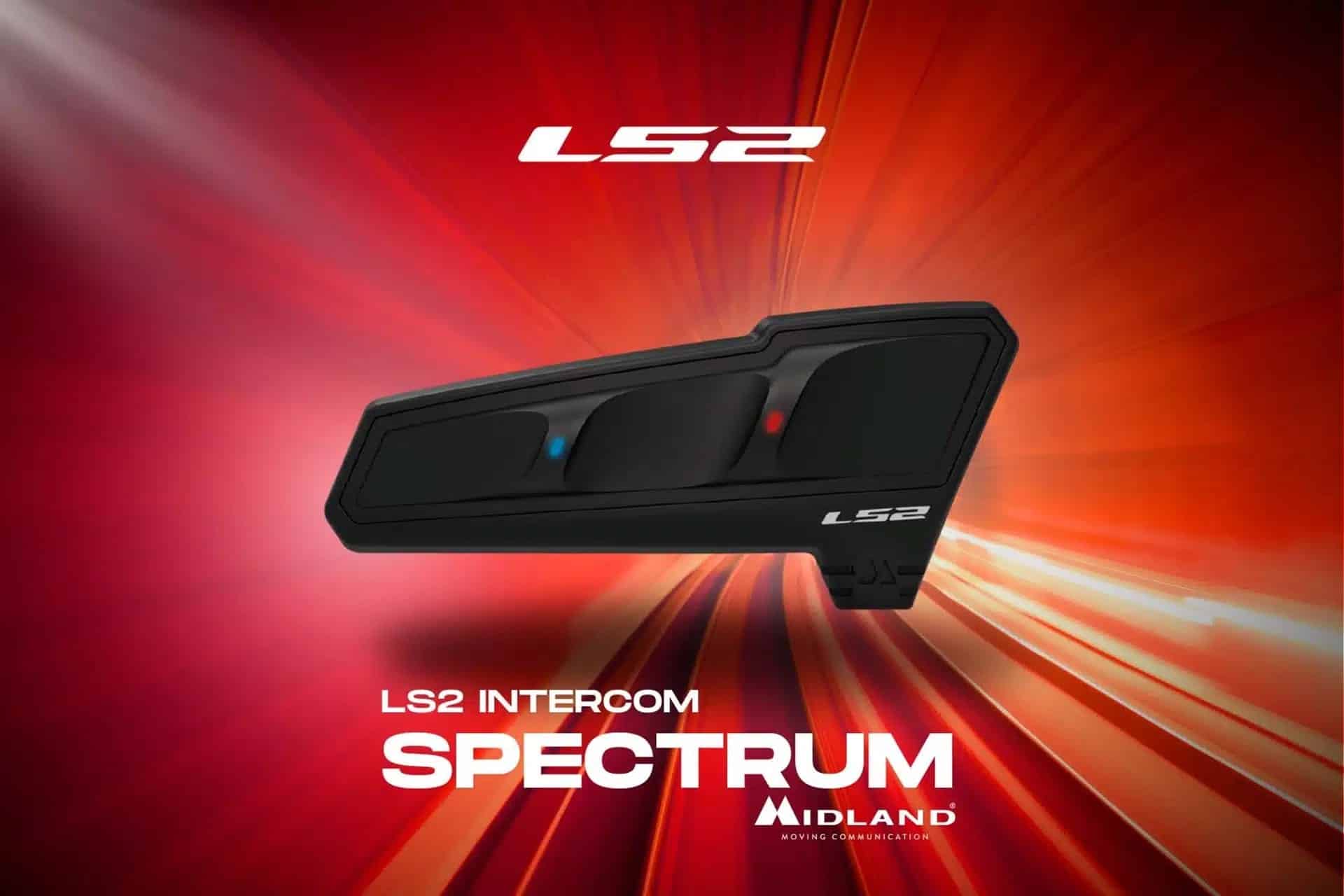 LS2 lanza al mercado Spectrum, su nuevo intercomunicador en colaboración con Midland