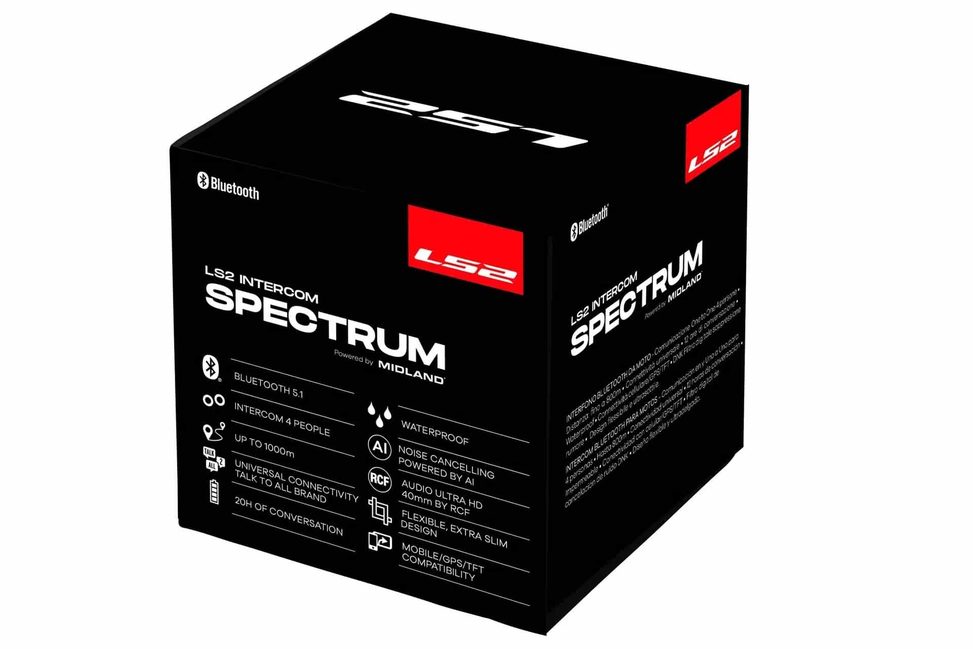 LS2 lanza al mercado Spectrum, su nuevo intercomunicador en colaboración con Midland