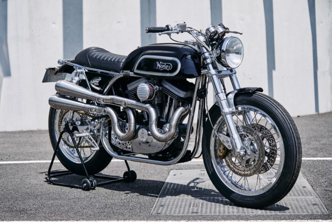 “Norley” Onyx by Cédric Camiade: Espíritu Café Racer a ambos lados del Atlántico