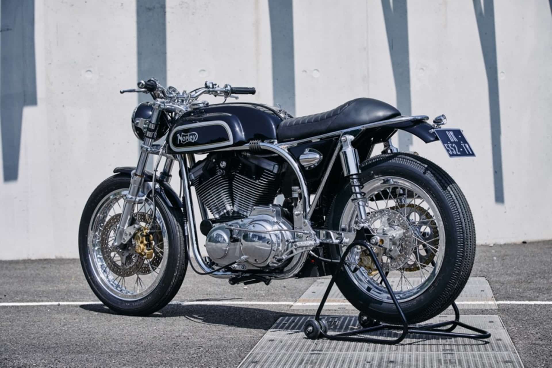 “Norley” Onyx by Cédric Camiade: Espíritu Café Racer a ambos lados del Atlántico
