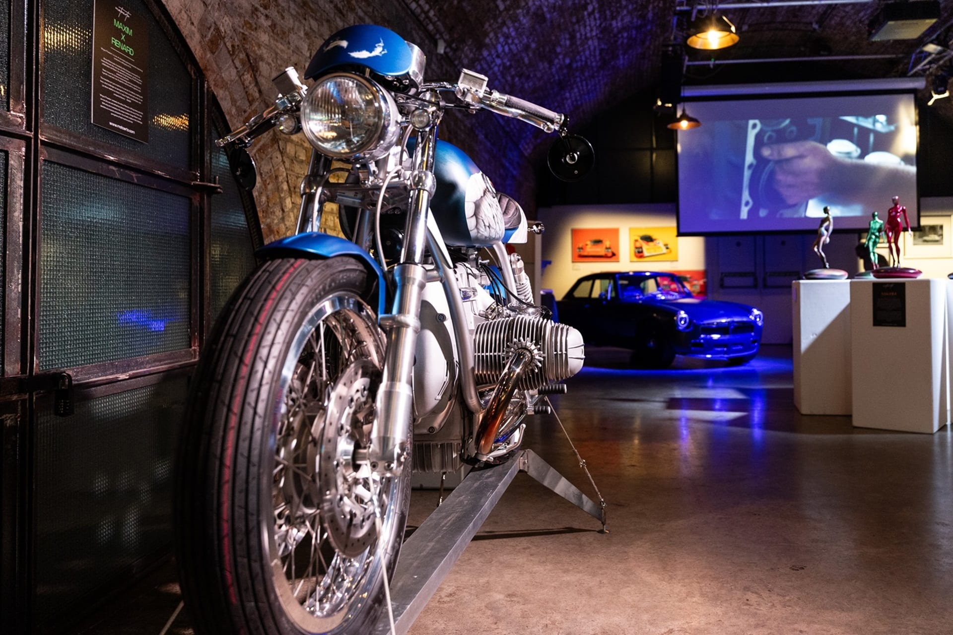 Presentada oficialmente “Wings of Freedom”, la moto de Renard Motorcycles en colaboración con Maxim de The Prodigy