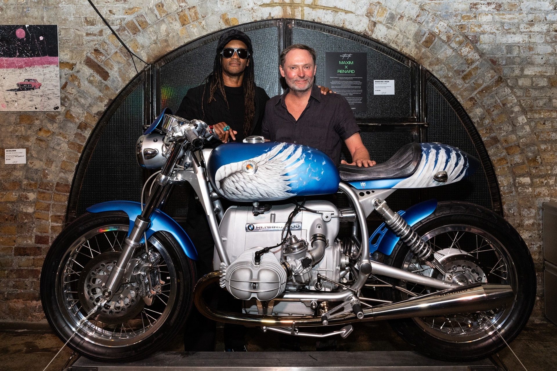 Presentada oficialmente “Wings of Freedom”, la moto de Renard Motorcycles en colaboración con Maxim de The Prodigy