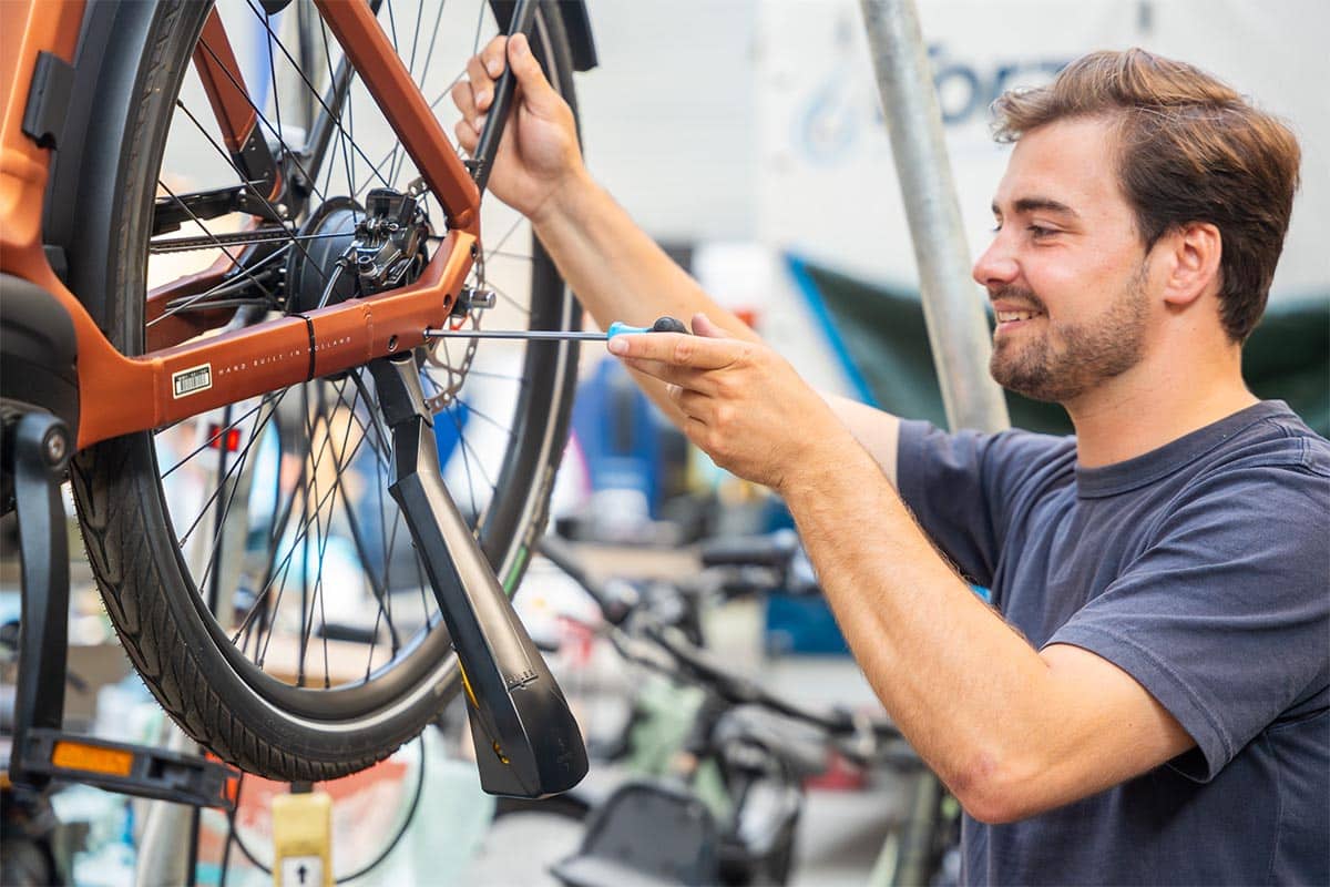 La instalación, para bicis, es sencilla