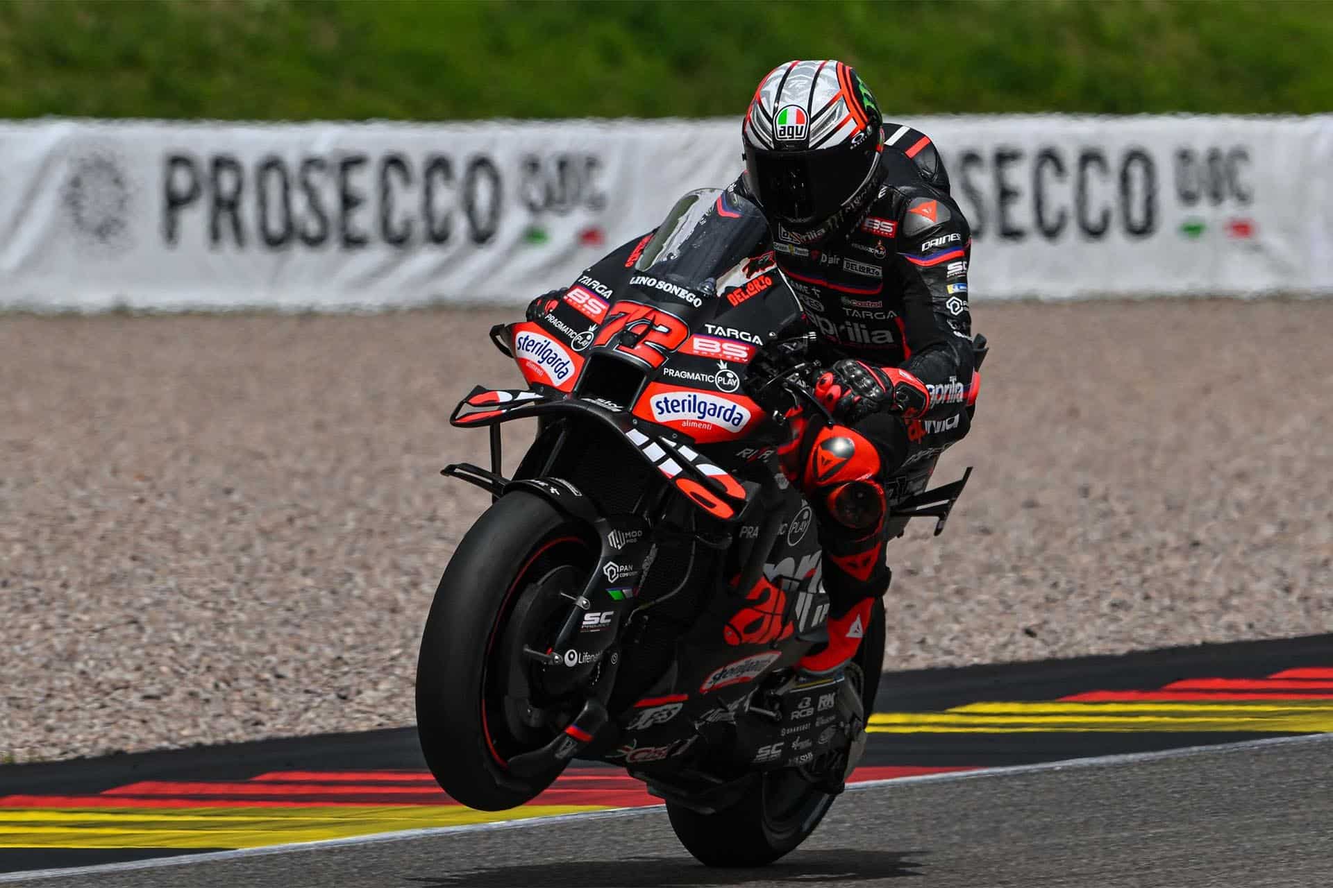 Bezzecchi está mostrando que la Aprilia RS-GP es competitiva en sus manos