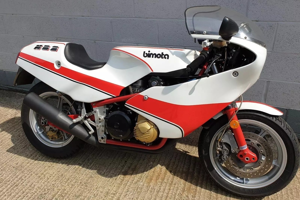 Motos de ensueño a la venta: Bimota HB2 de 1982