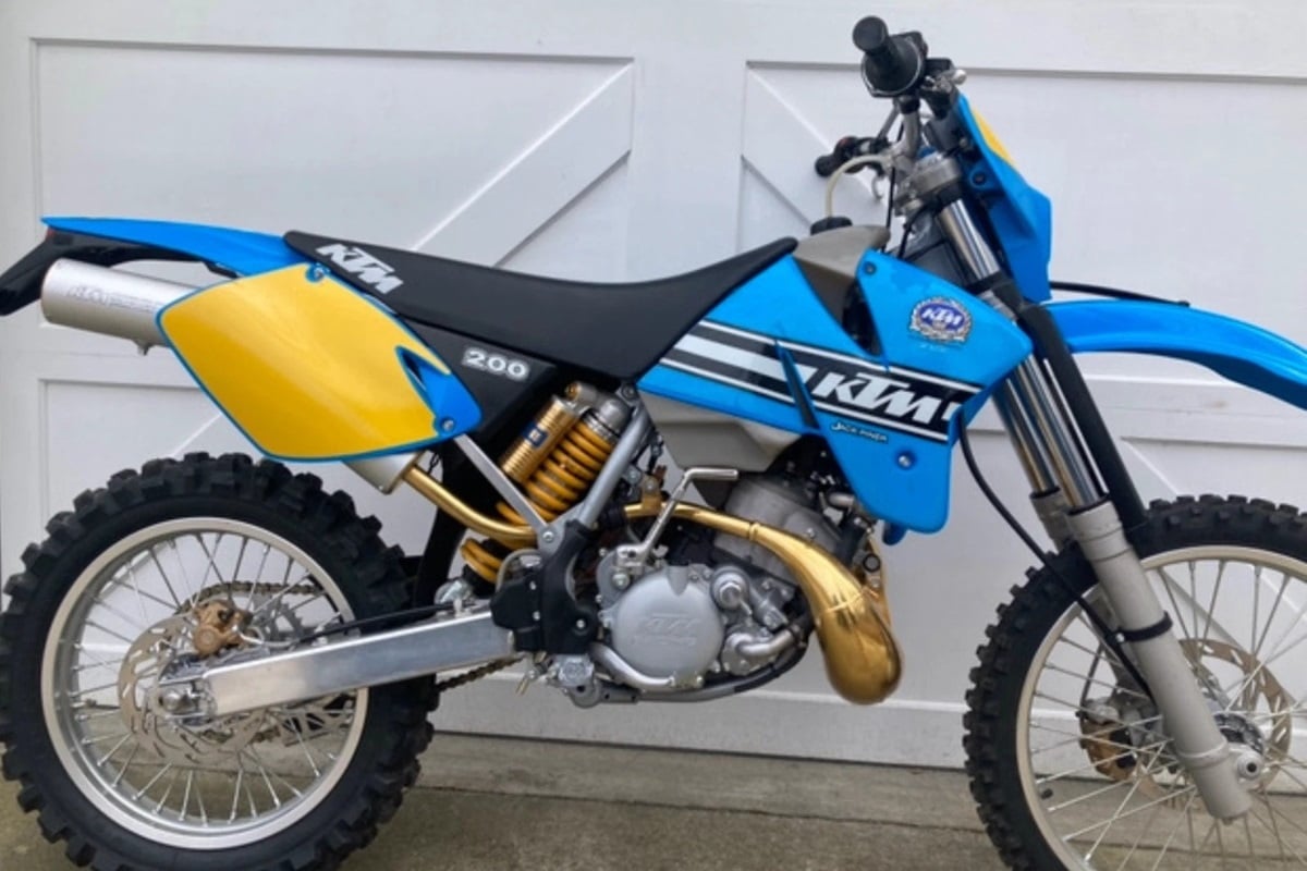 Motos de ensueño a la venta: KTM 200 LE Jackpiner de 1997