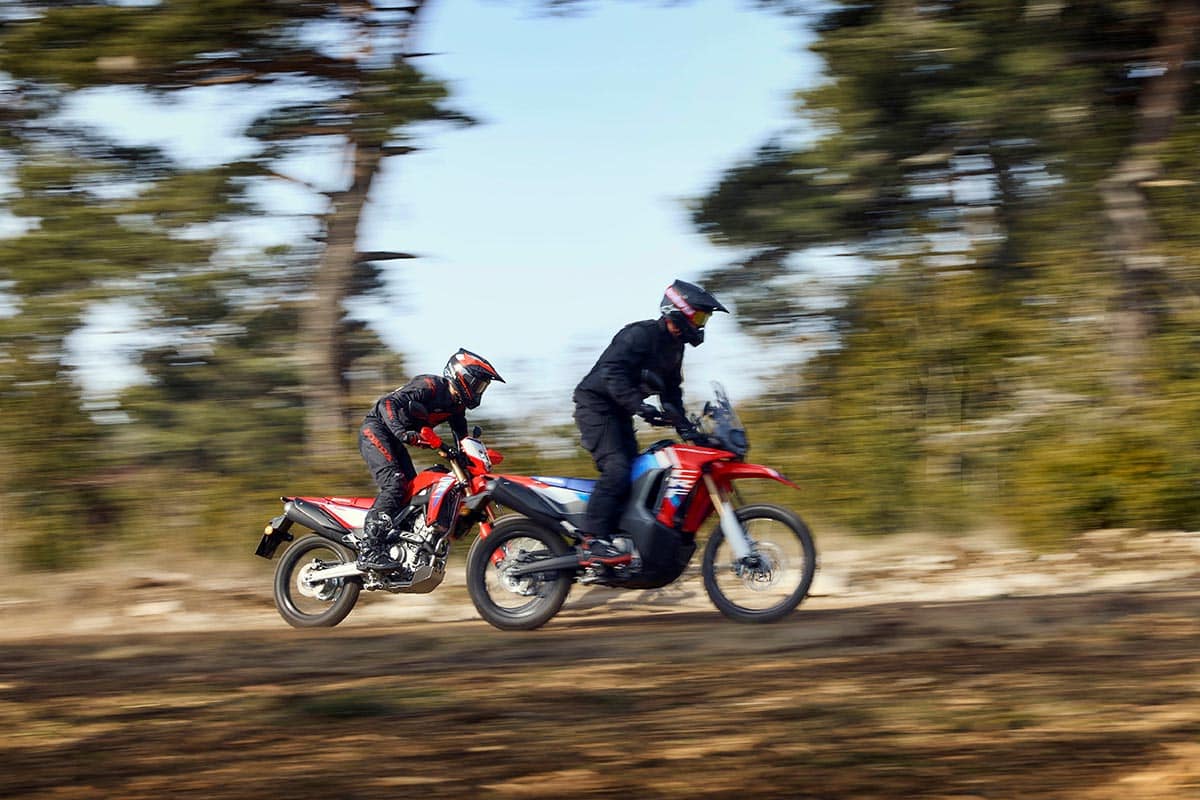 En España tenemos la CRF300L Rally