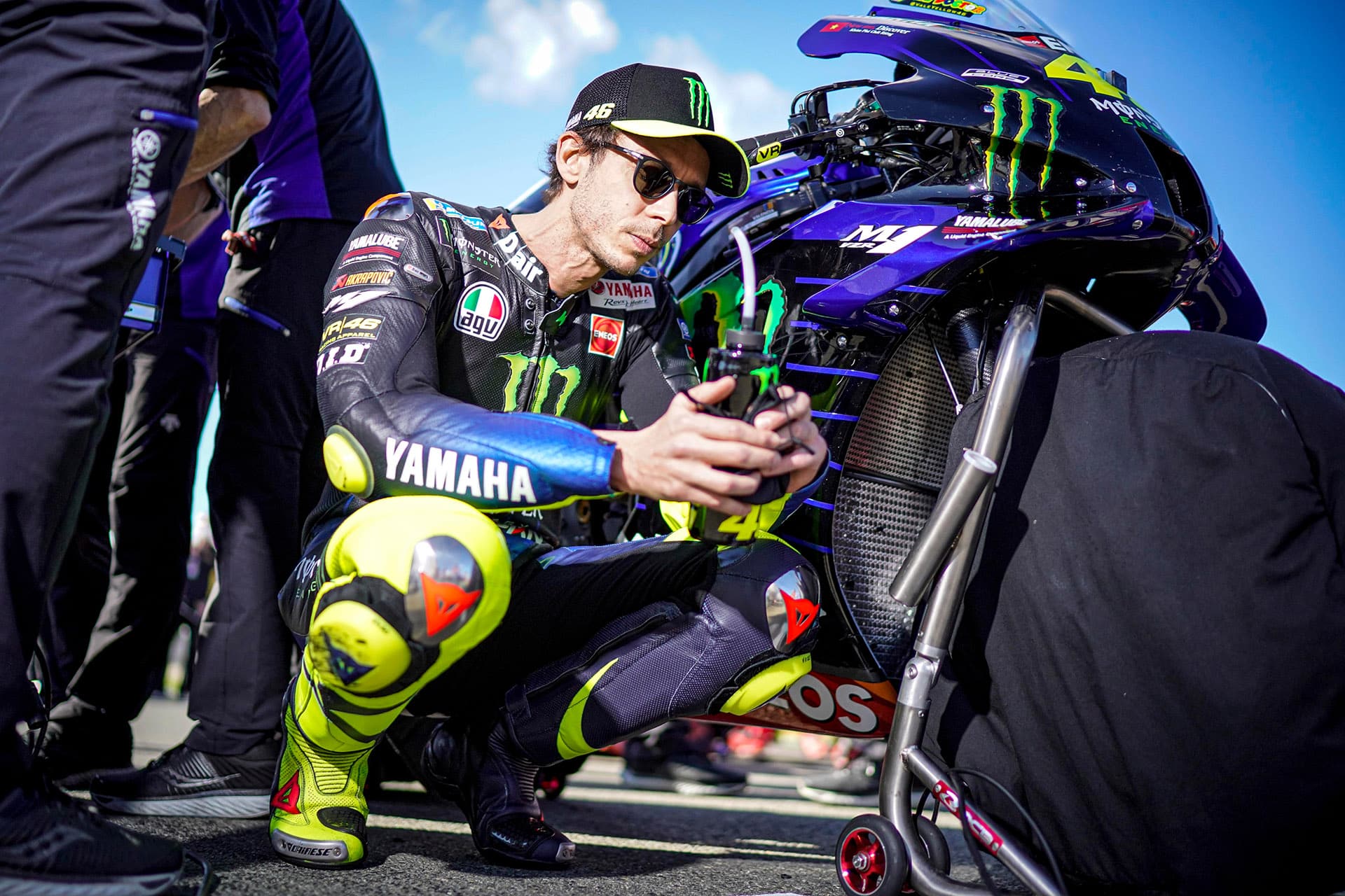 La competición está integrada en el ADN de Yamaha