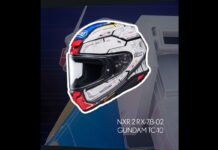 Nueva colección Shoei NXR2 x Mobile Suit Gundam 2025