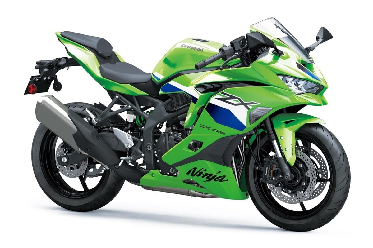 La Ninja ZX-4R lucirá nuevos colores de guerra para 2026