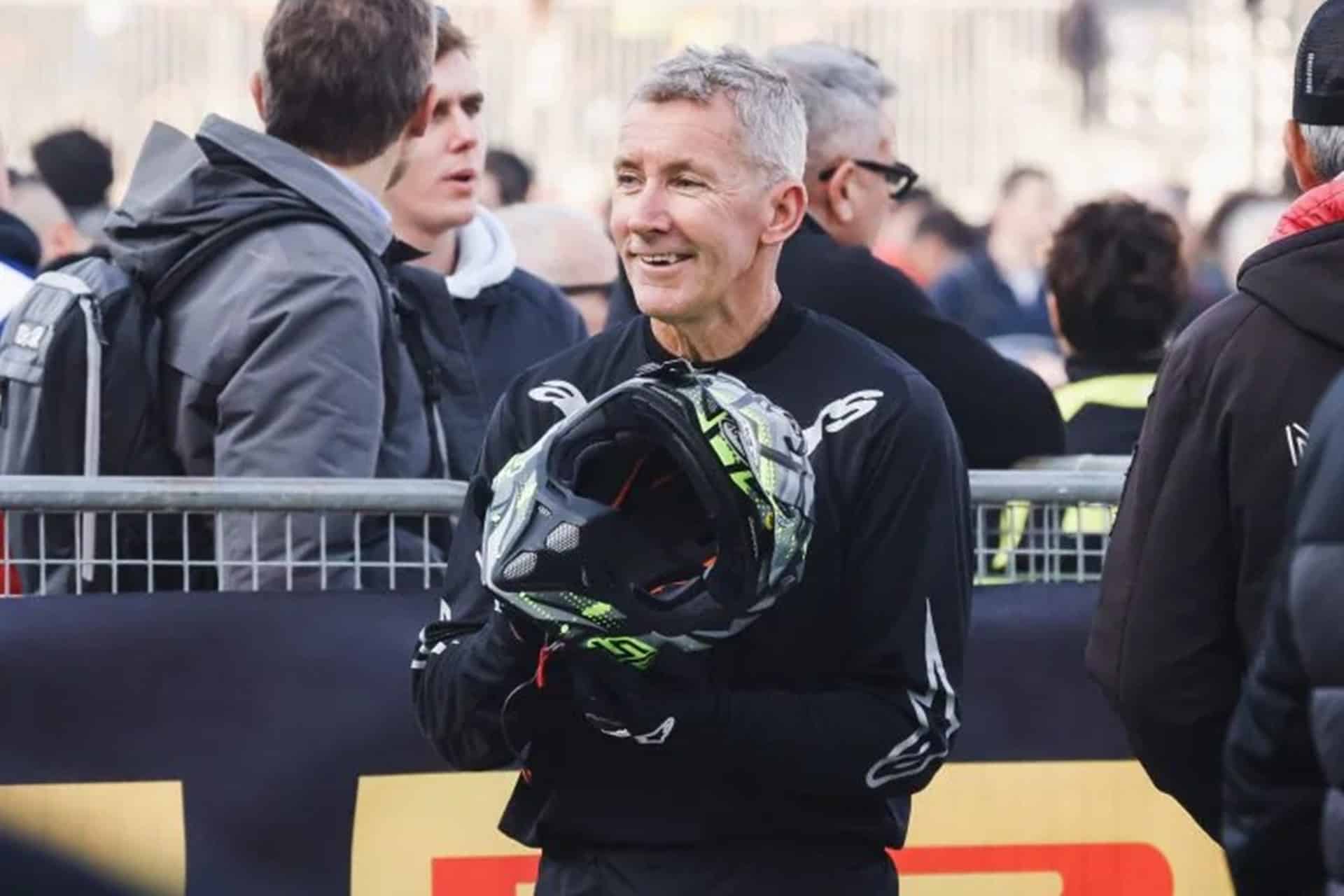 Troy Bayliss se recupera del grave accidente durante un entrenamiento de MX