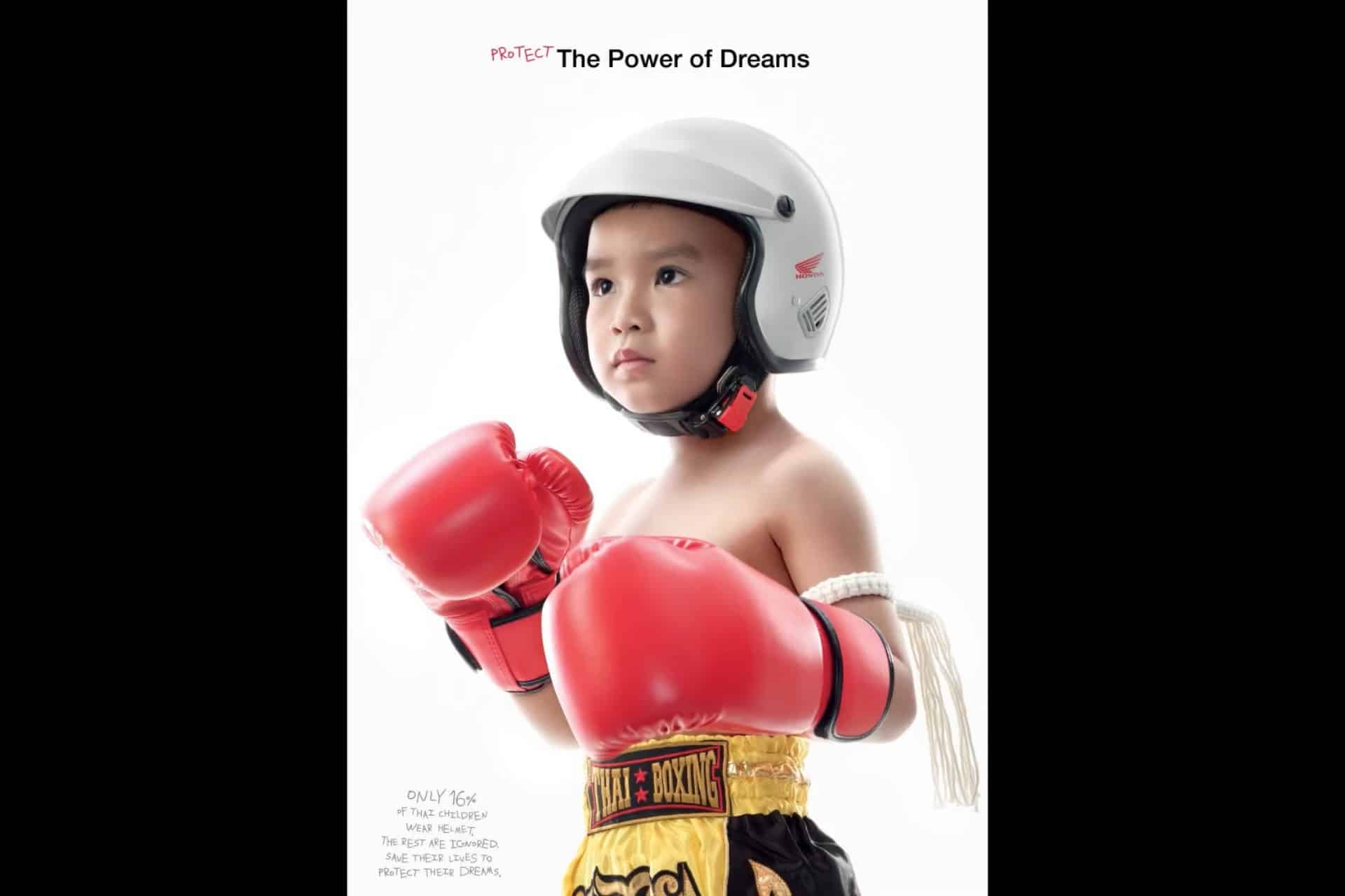 Honda Tailandia casco para niños