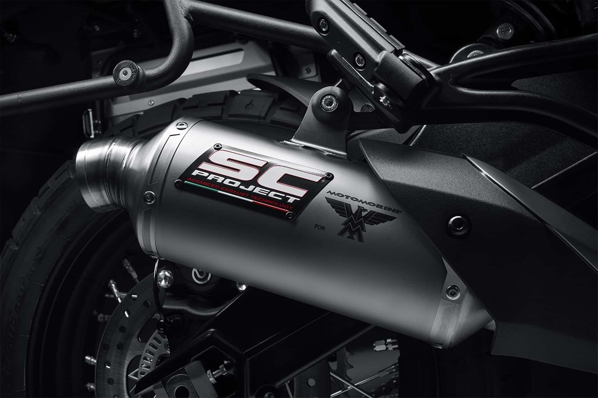 Gama de accesorios Moto Morini para X-Cape 650 y Seiemmezzo: combina capacidad de carga, confort y diseño italiano
