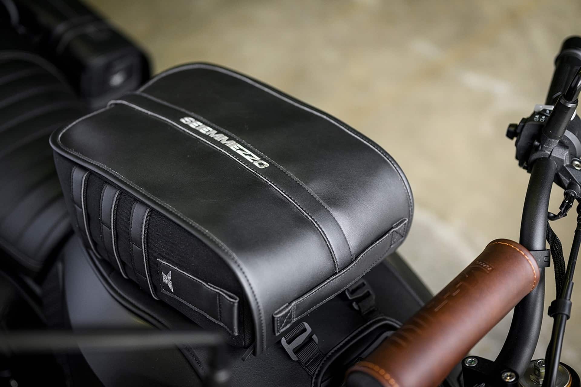 Gama de accesorios Moto Morini para X-Cape 650 y Seiemmezzo: combina capacidad de carga, confort y diseño italiano