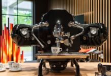 Big Coffee Boxer: La cafetera de diseño destinada a los entusiastas de las motos y amantes del espresso