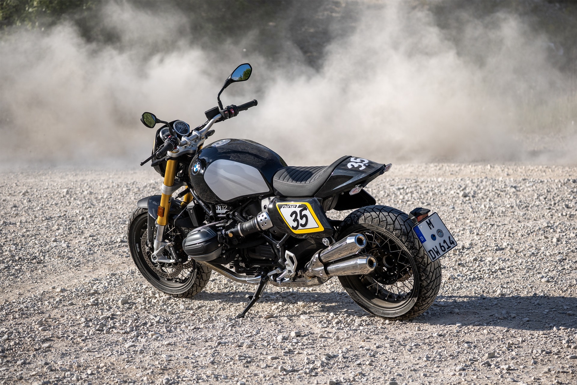 BMW Motorrad convierte su R 12 nineT en una verdadera “Tracker” con su nuevo paquete de accesorios