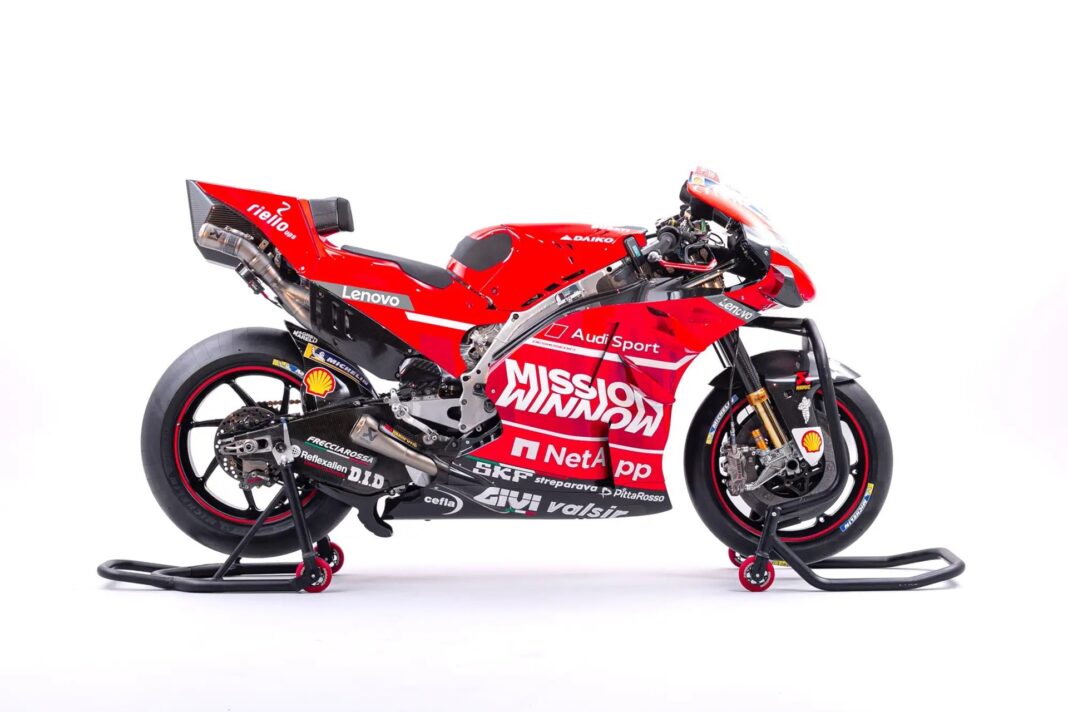 A subasta la Ducati GP19 Desmosedici con la que Dovizioso se proclamó subcampeón de MotoGP