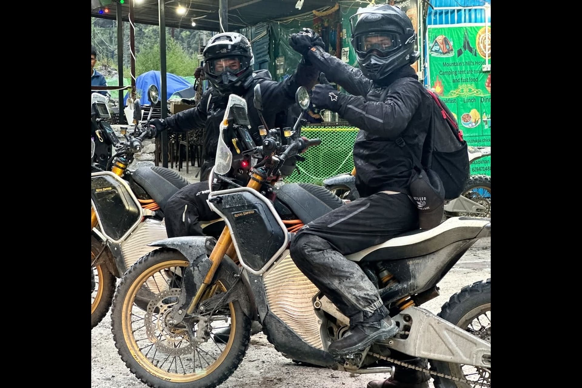 La futura Himalayan Electric se deja ver en su versión final más detallada hasta la fecha