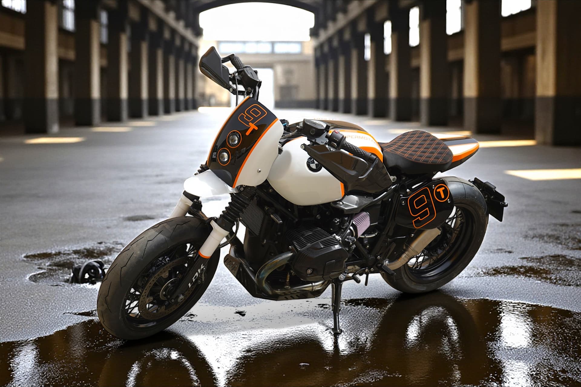 BMW “9T Hypermotard” by LDK: La R NineT como nunca antes te la habías imaginado