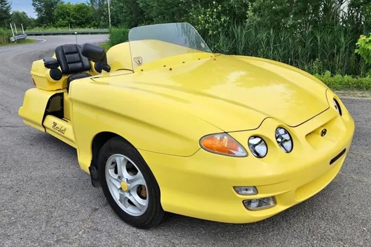 Como echar a perder en un mismo proyecto un Hyundai Coupe y una Honda Goldwing