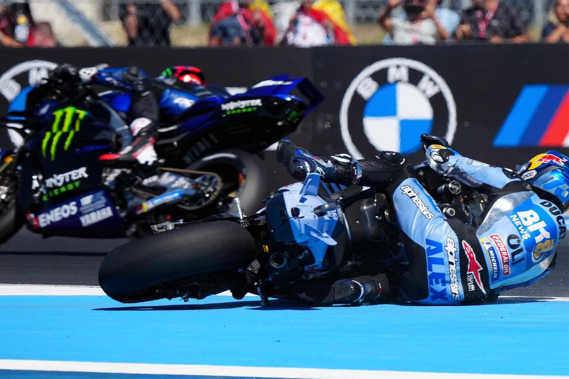 Álex Márquez no ha estado afortunado este fin de semana