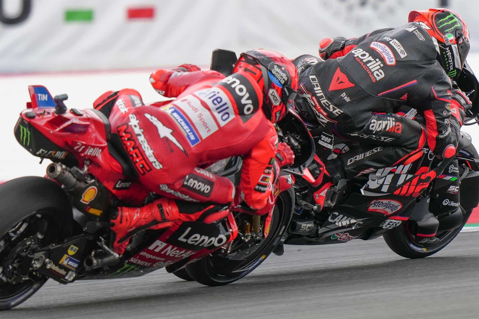 Bezzecchi está siendo cada vez más competitivo con la Aprilia