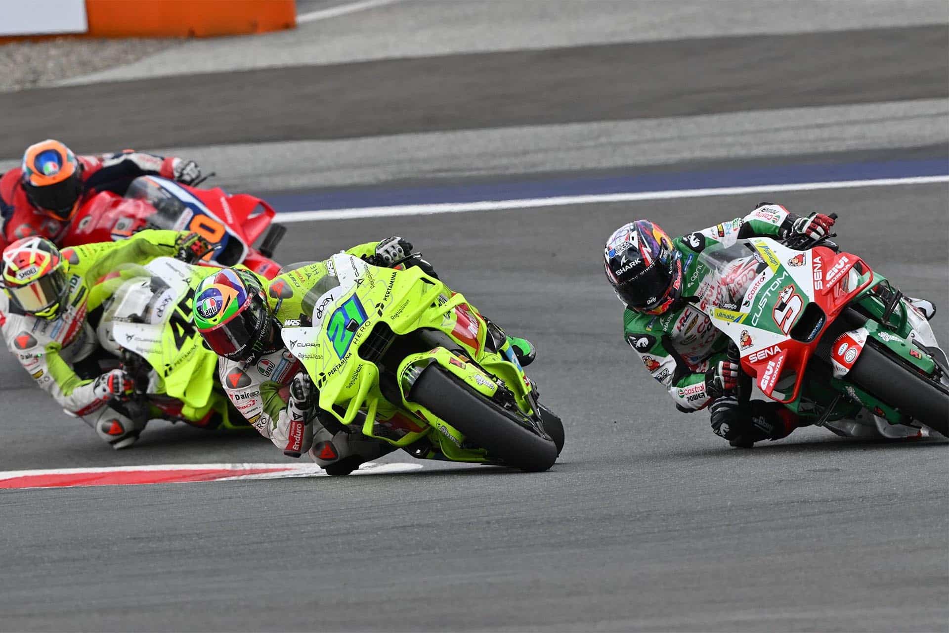 Las Ducati de VR46 parecen haber perdido competitividad estas últimas carreras