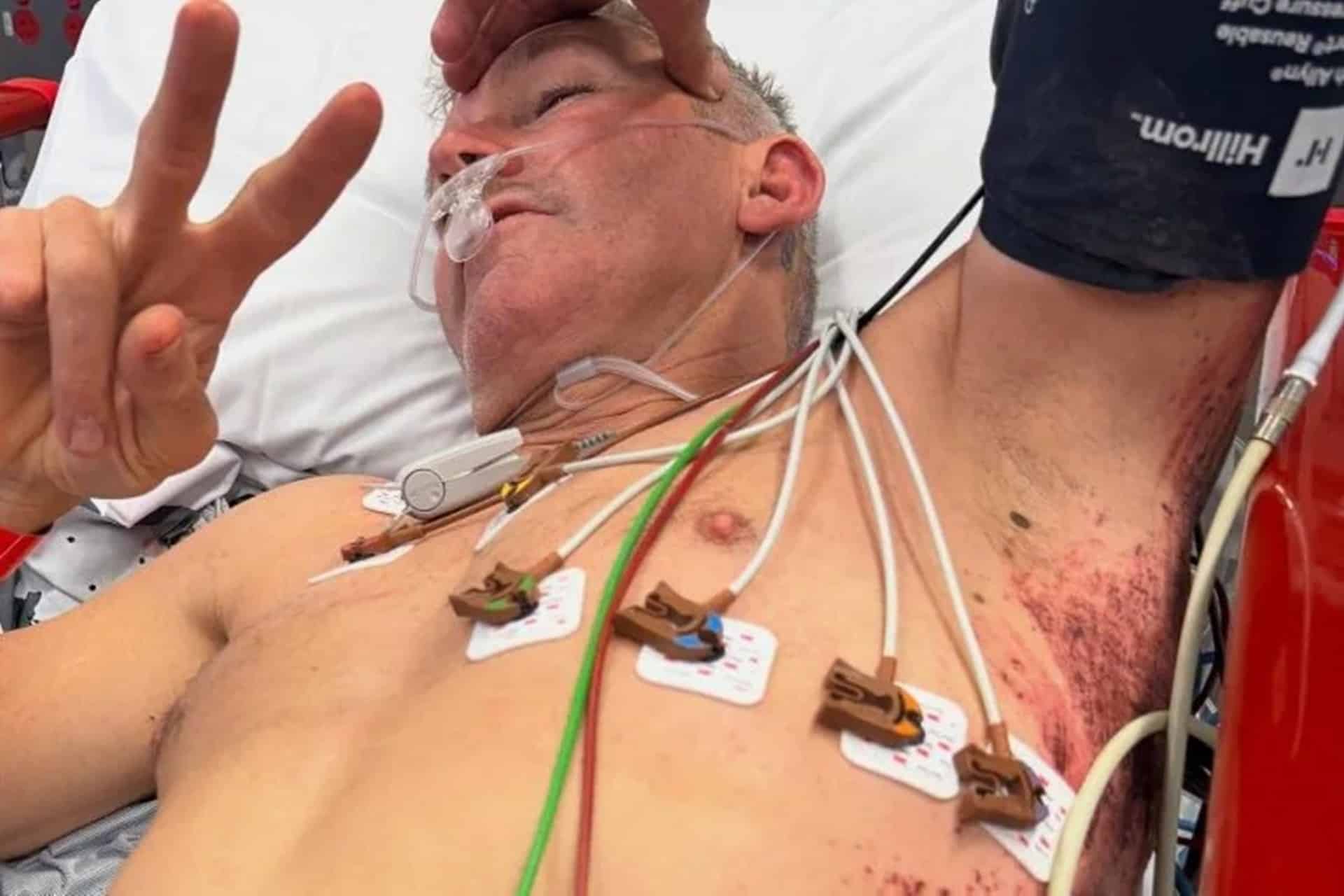 Troy Bayliss se recupera del grave accidente durante un entrenamiento de MX