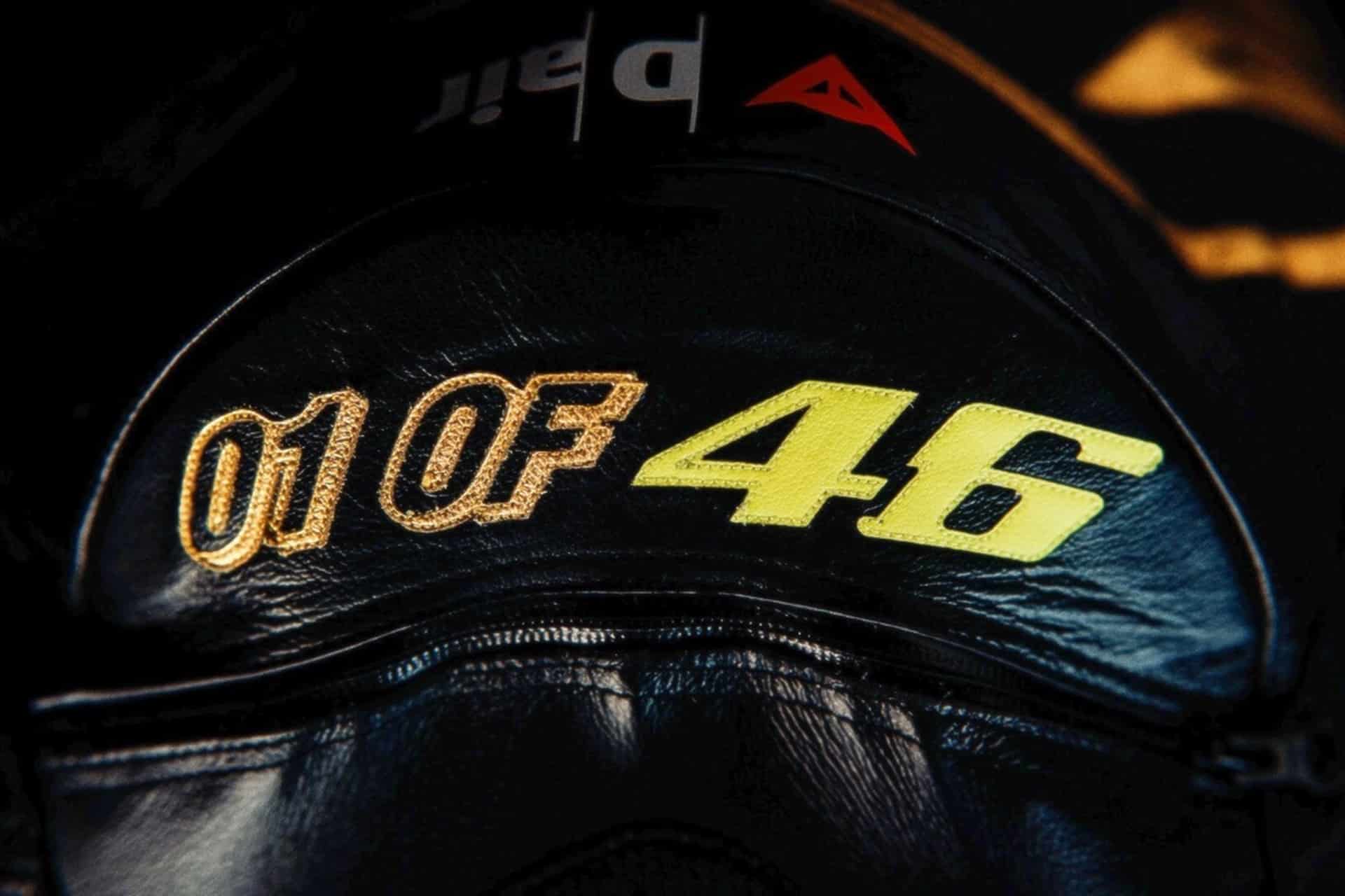 Dainese dona a UNICEF el Kit Soleluna Vale46 Anniversario n.° 1/46 usado por Rossi en un entrenamiento en Mugello el pasado mes de mayo
