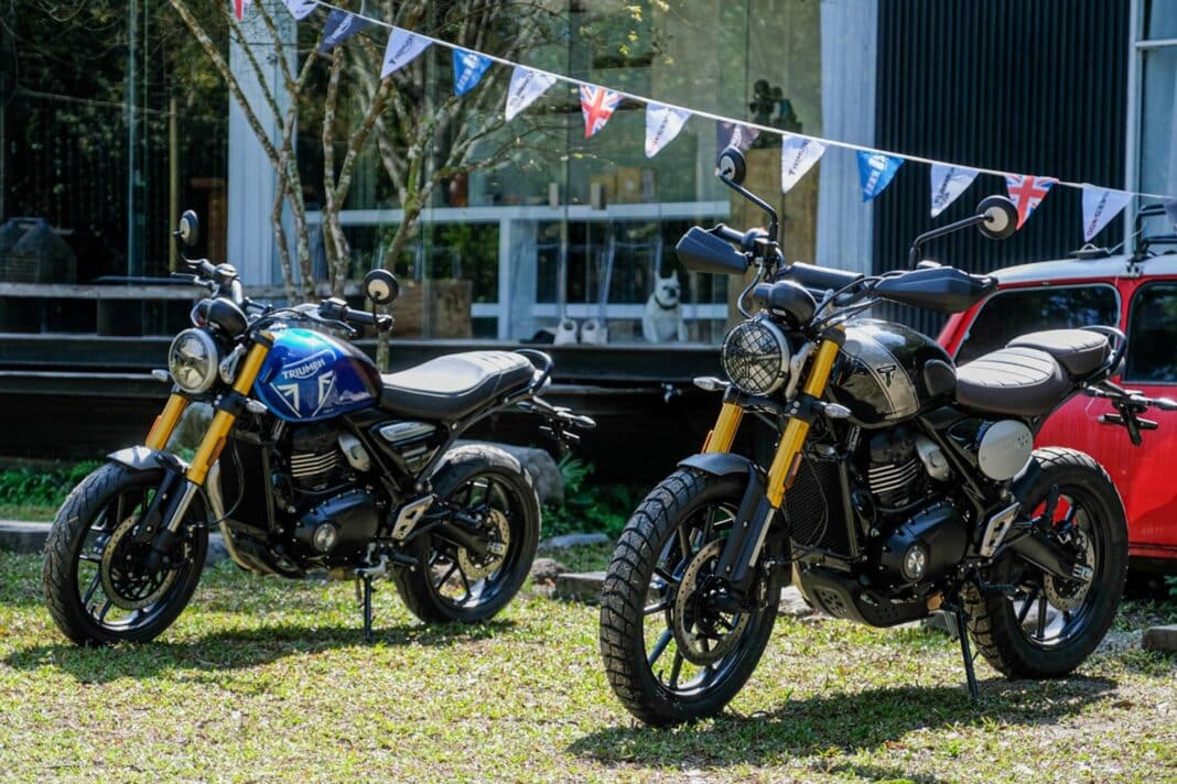 Se confirma la nueva gama Triumph “tres y medio” para el mercado indio