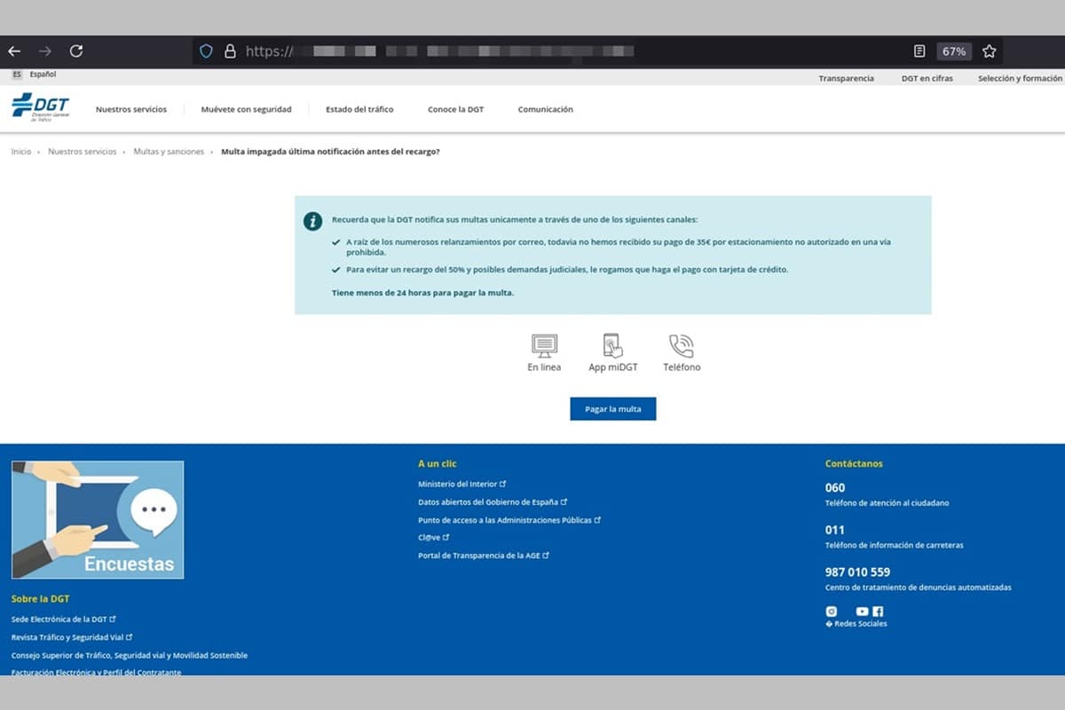 La estafa de las multas falsas se expande por buena parte de Europa