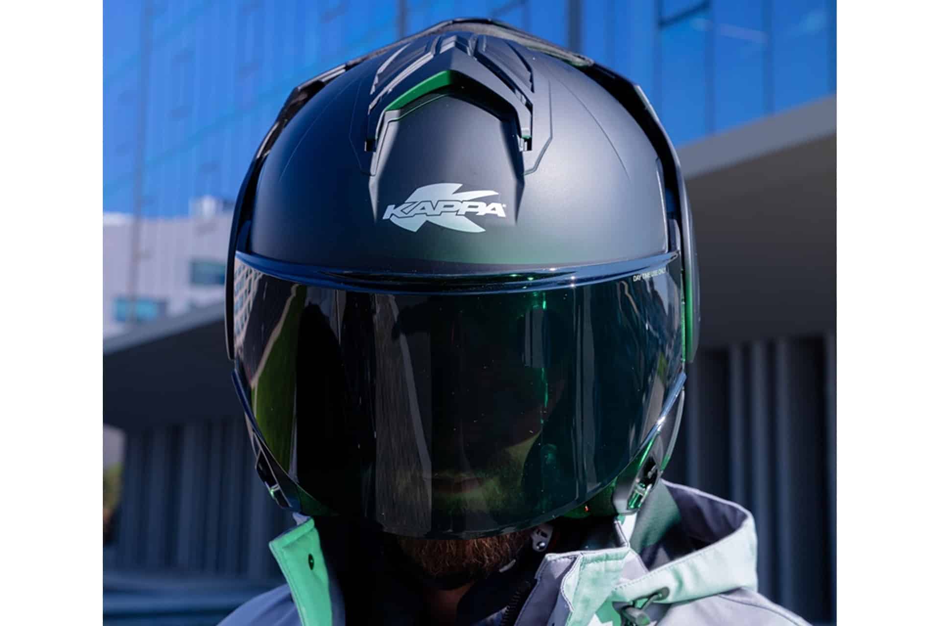Kappa lanza el nuevo KV55, su primer casco modular convertible 2 en 1