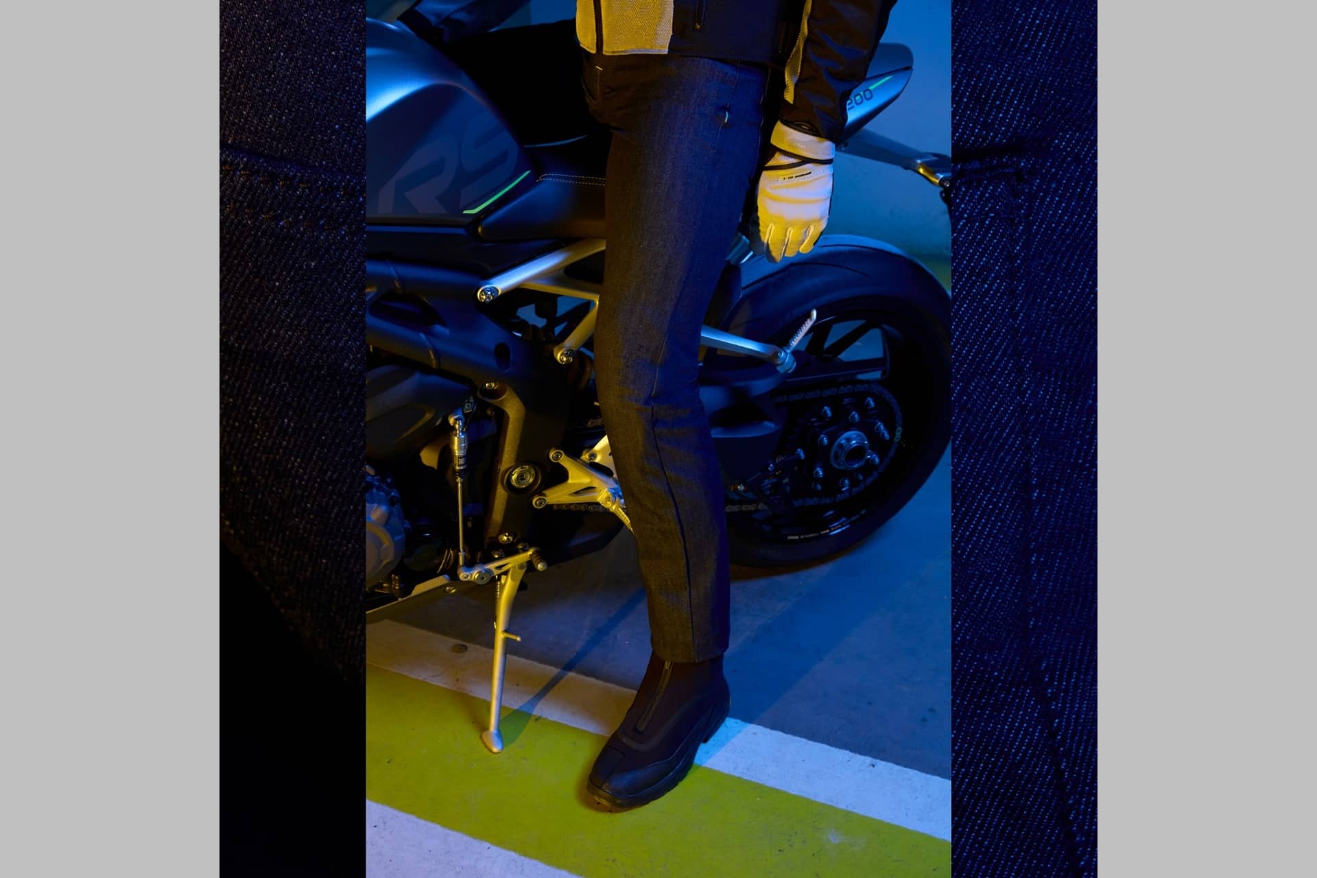 Colección de pantalones Denim de SPIDI 2025: El vaquero clásico convertido en equipamiento técnico de primer nivel