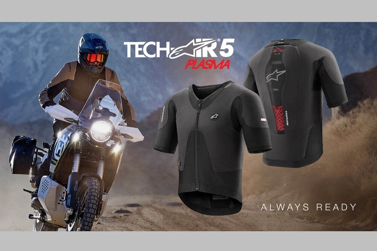 Alpinestars lanza al mercado el Tech-Air 5 Plasma, su nuevo sistema de airbag autónomo