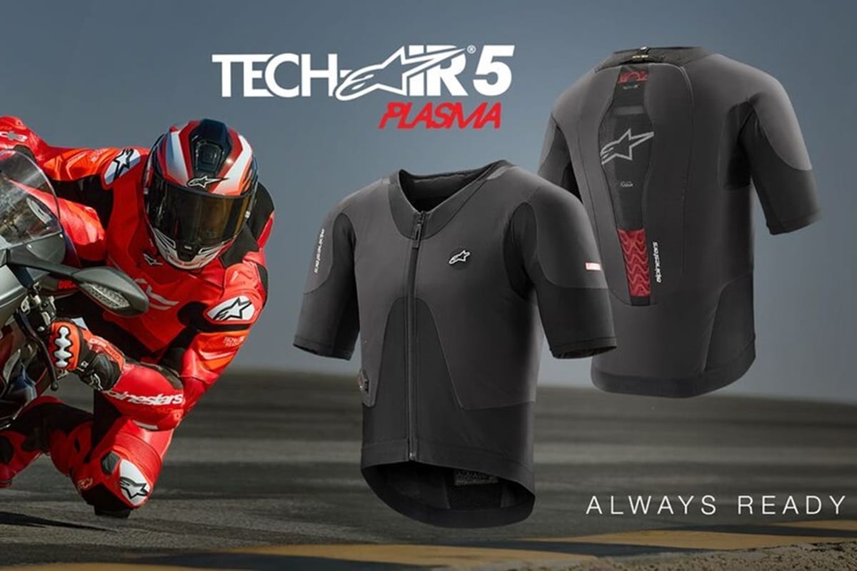 Alpinestars lanza al mercado el Tech-Air 5 Plasma, su nuevo sistema de airbag autónomo