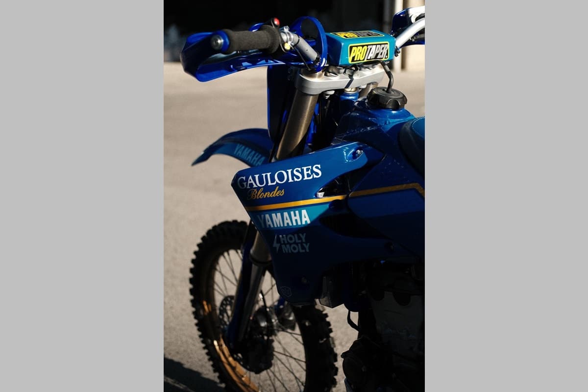 Yamaha WR250F Gauloises Blondes Edition by Holy Moly Motorcycles