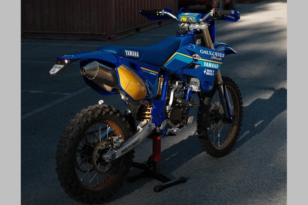 Yamaha WR250F Gauloises Blondes Edition by Holy Moly Motorcycles