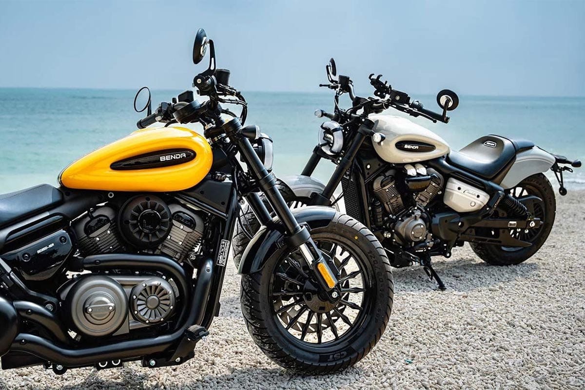 Benda da un paso más con la Chinchilla 350 CVT Neo, una cruiser automática con motor en V