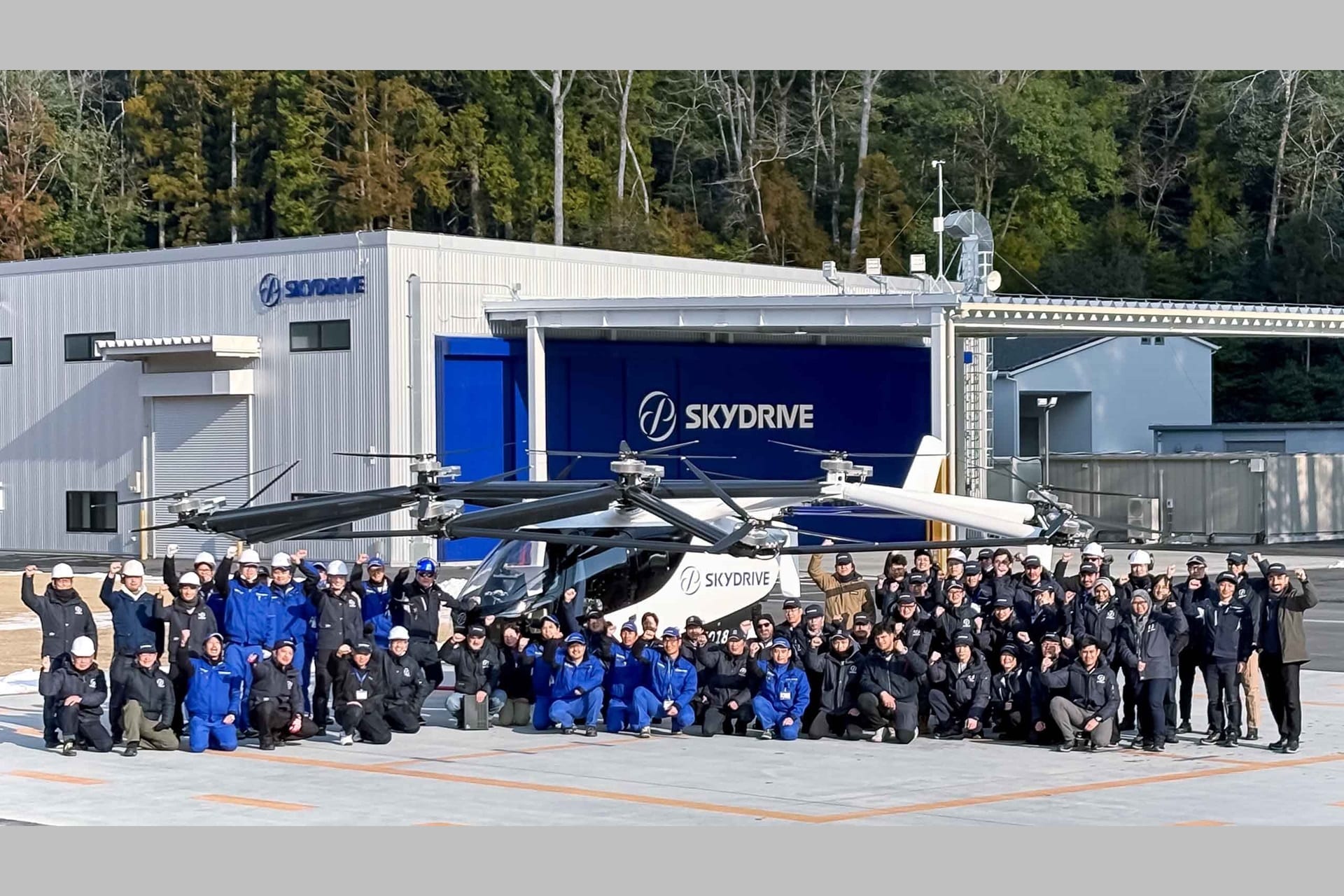 SkyDrive SD-05: El helicóptero eléctrico en colaboración con Suzuki, ya es una realidad